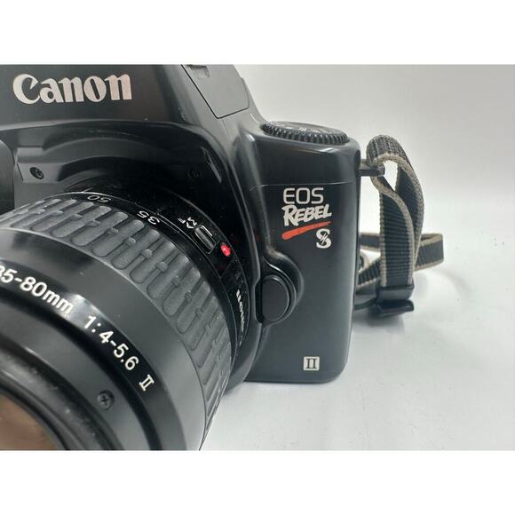 Canon EOS Rebel S 35mm SLR Film Camera w/ EF 35-80mm Lens UNTESTED - Picture 4 of 9